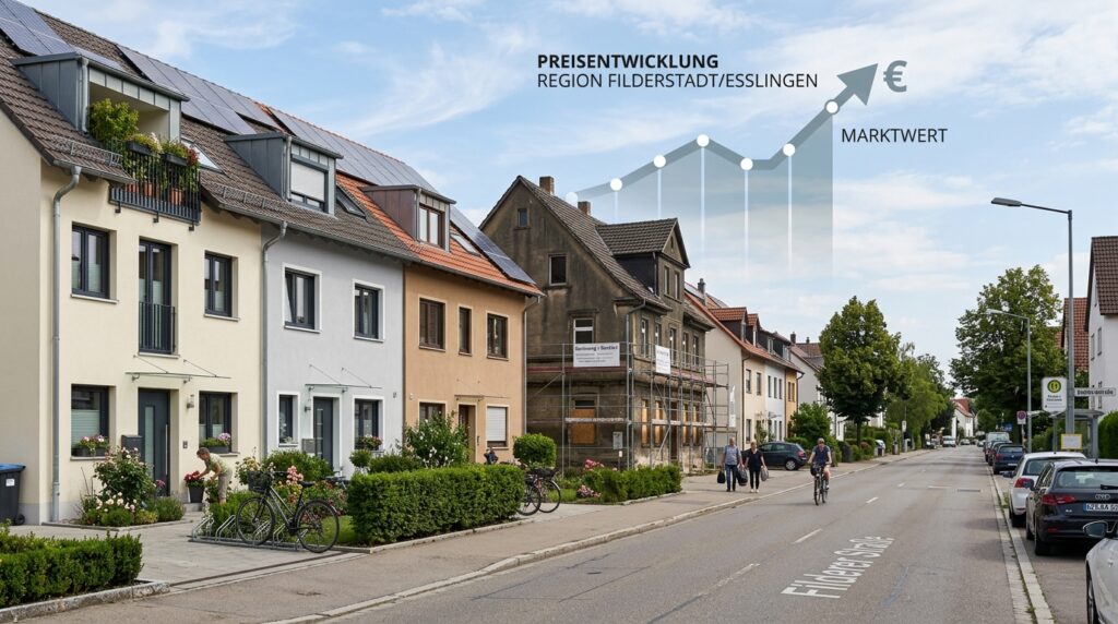 Filderregion: Bestandsimmobilien, steigende Preise und Überbelegung in Wohngebieten