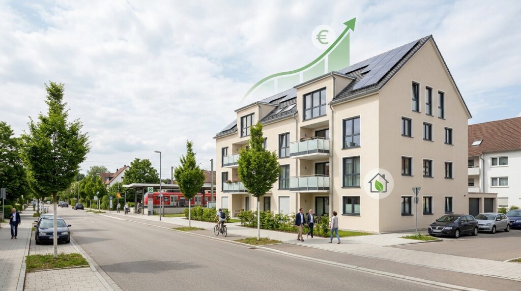 Filder-Region: Wohnquartier mit S-Bahn-Anbindung und moderner Energieeffizienz